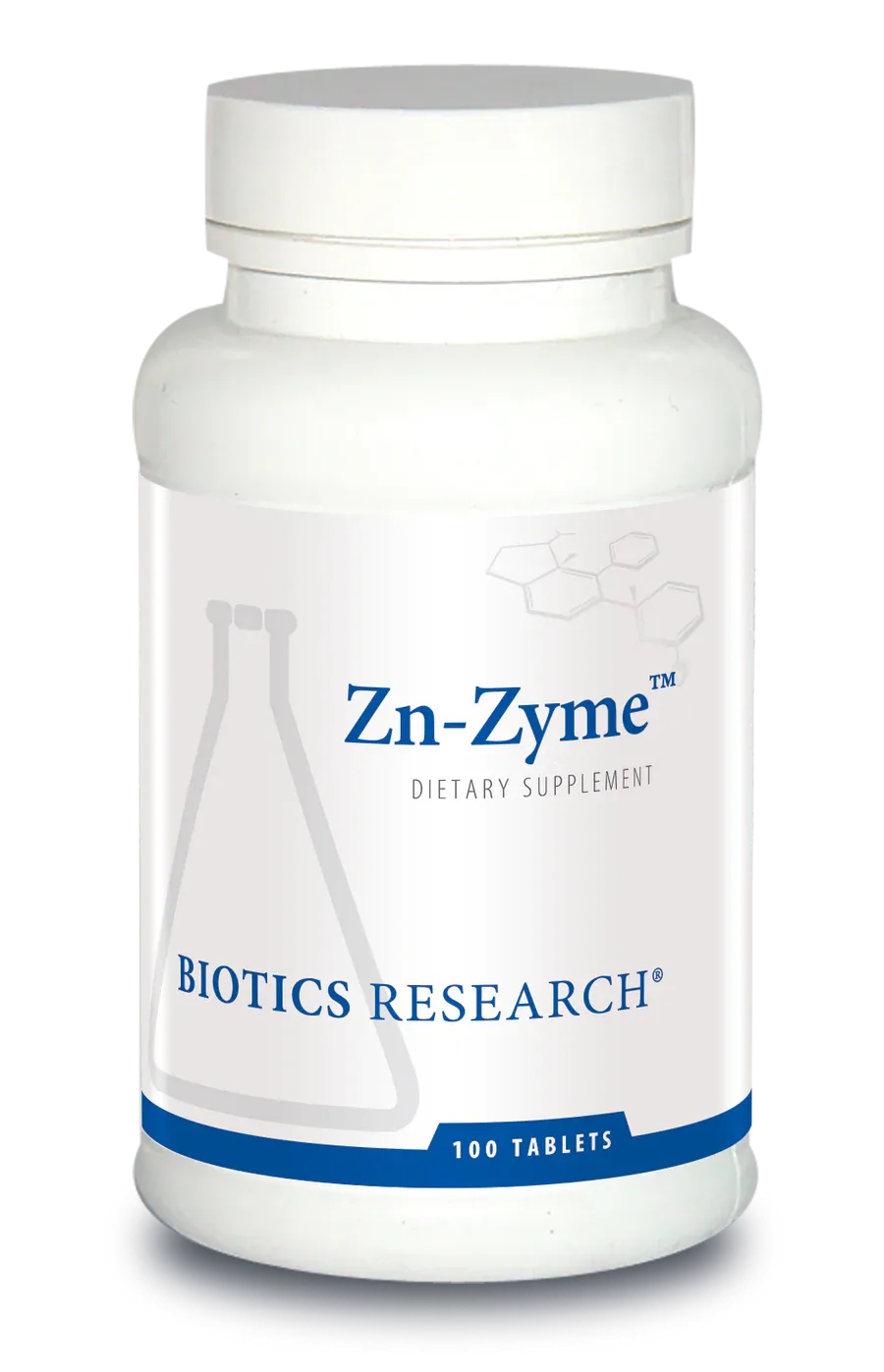 Zn-Zyme™ (Zinc) 100 Tablets Biotics Research