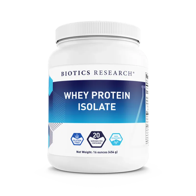 Whey Protein Isolate 454 gr  Biotics Research