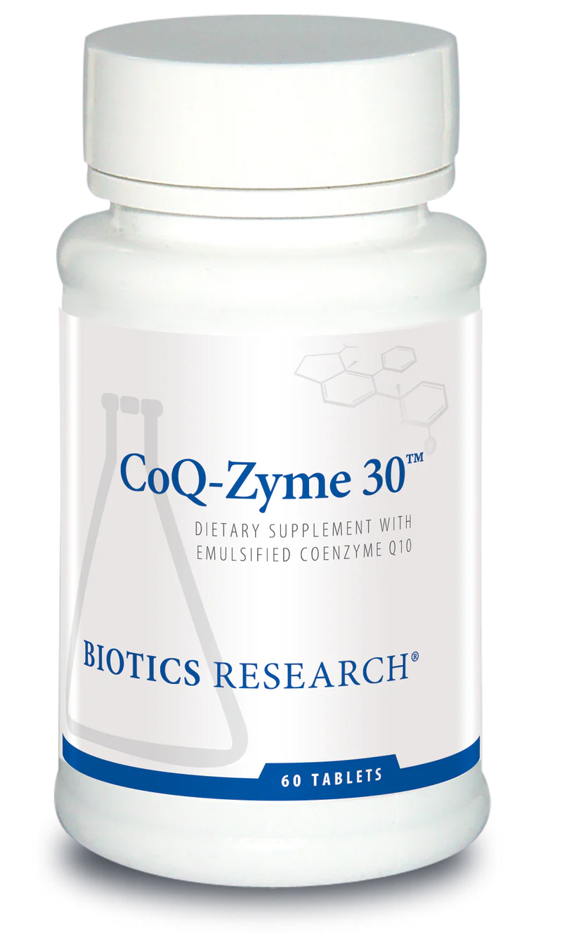 CoQ-Zyme 30 60 Capsules Biotics Research