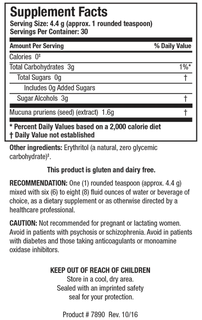 DopaTropic® Powder 132 gr  Tablets Biotics Research