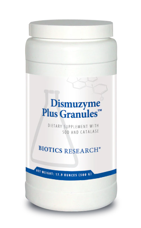 Dismuzyme Plus Granules 500 gr  Tablets Biotics Research