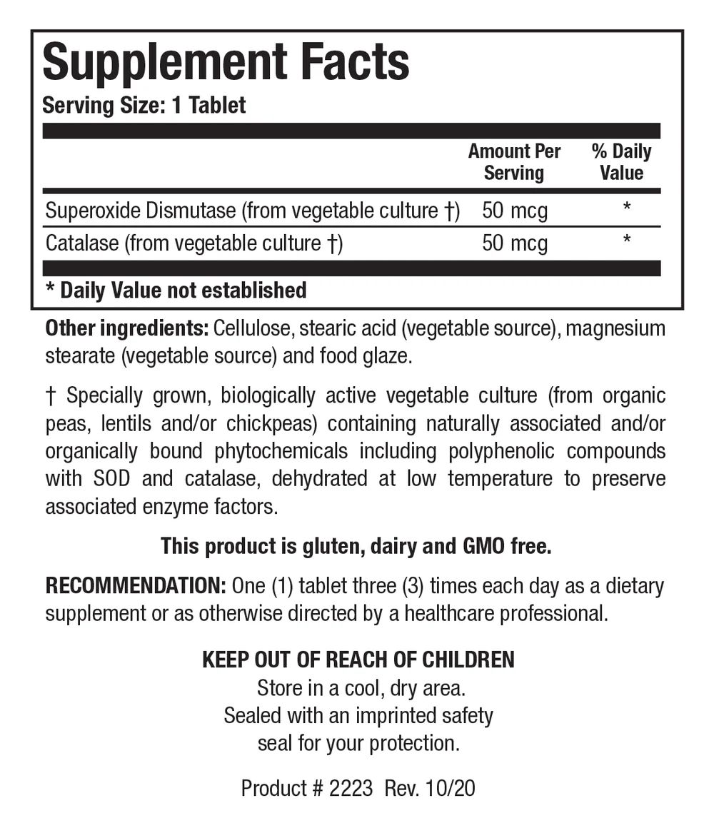 Dismuzyme Plus Granules 500 gr  Tablets Biotics Research