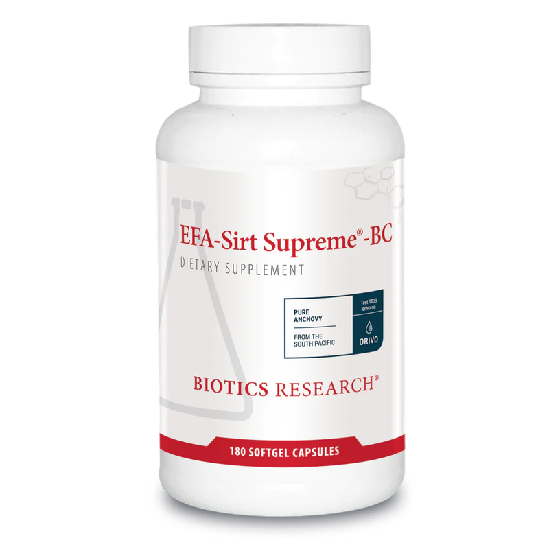 EFA-Sirt Supreme®-BC 180 Capsules Biotics Research