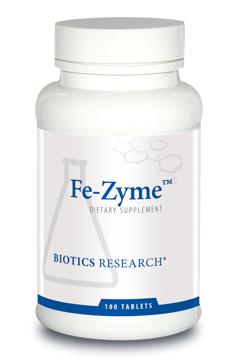 Fe-Zyme 10 tablets Biotics Research