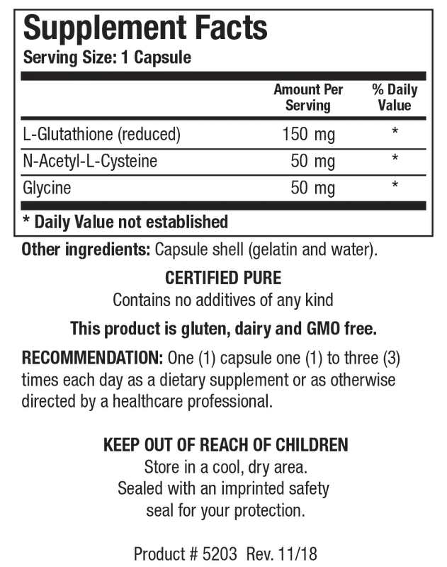 GSH-Plus 60 capsules  Biotics Research