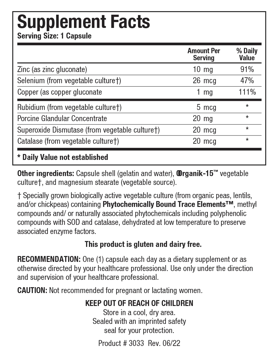 GTA-Forte  90 capsules  Biotics Research