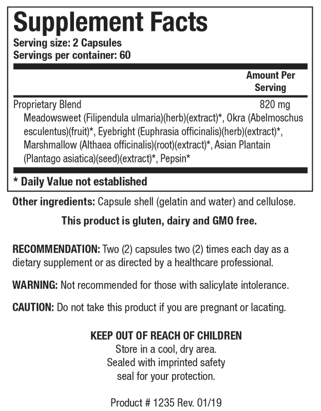 HCl-Ease 120 capsules  Biotics Research