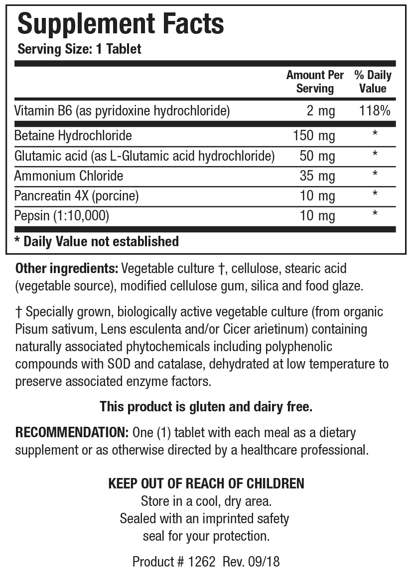 Hydro-Zyme 90 capsules  Biotics Research