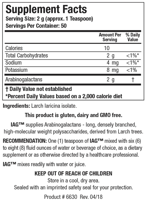 IAG  100 gr   Biotics Research