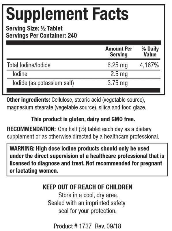 Iodizyme-HP 120 tablets Biotics Research