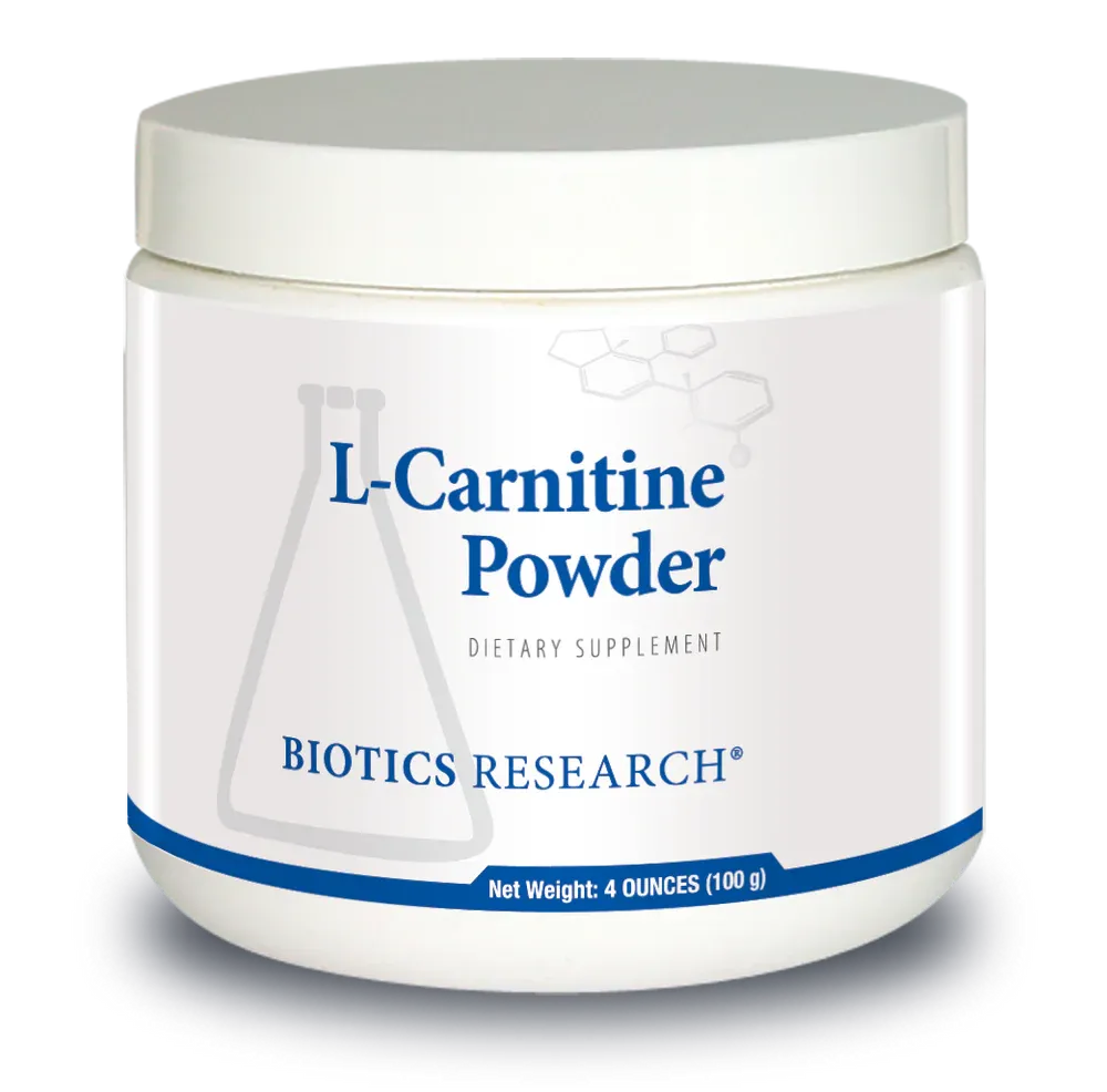 L-Carnitine Powder 100 gr  Biotics Research