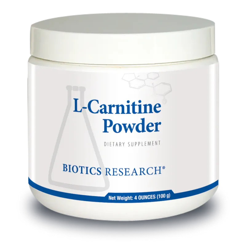 L-Carnitine Powder 100 gr  Biotics Research