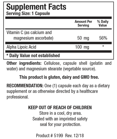 Lipoic Acid Plus 90 tablets   Biotics Research