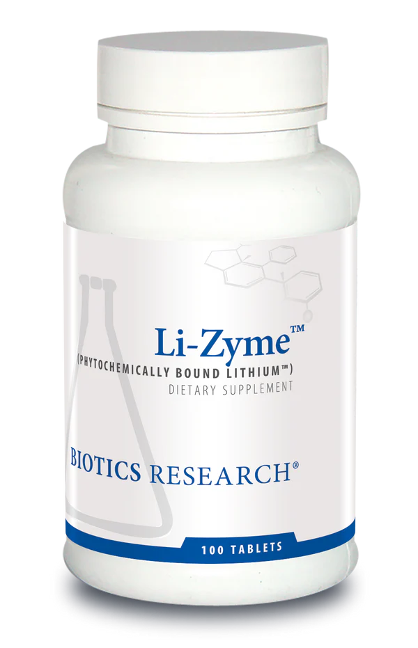 Li-Zyme™ (Lithium) 100 tablets  Biotics Research