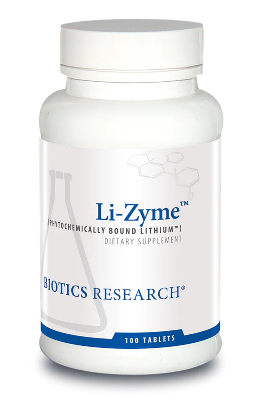 Li-Zyme™ (Lithium) 100 tablets  Biotics Research