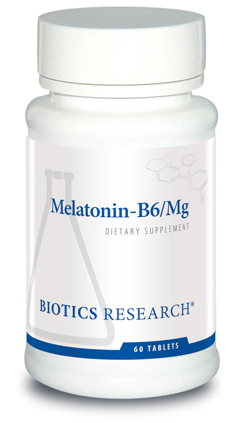 Melatonin-B6/Mg 60 tablets  Biotics Research