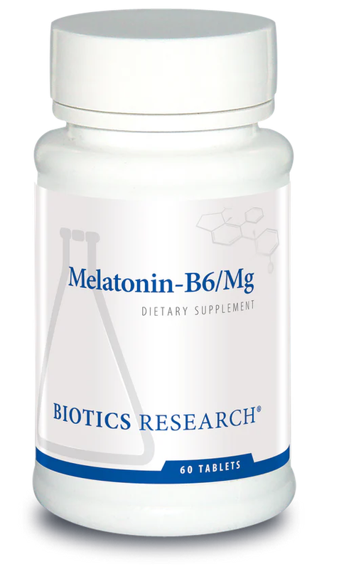 Melatonin-B6/Mg 60 tablets  Biotics Research