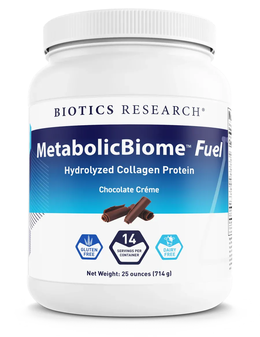 MetabolicBiome™ Fuel  Chocolate Creme 714 gr Biotics Research