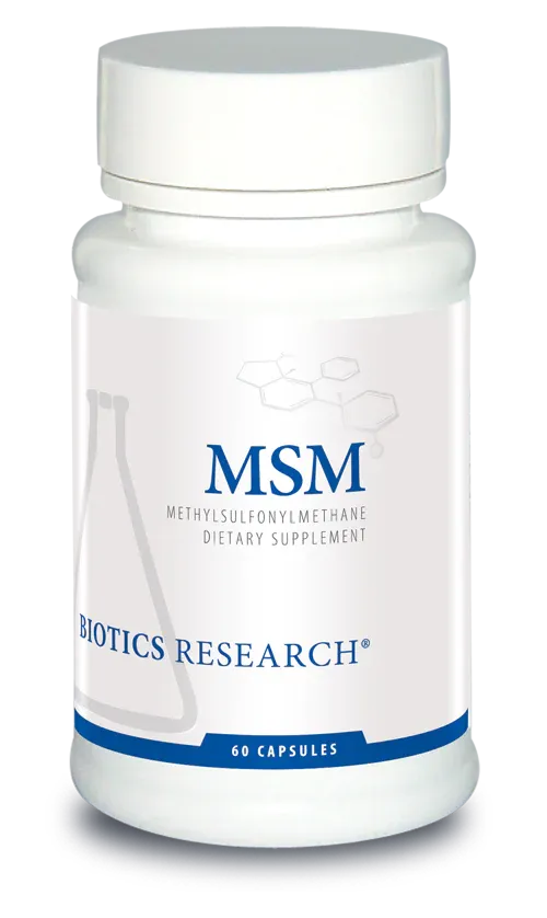 MSM 60 capsules Biotics Research