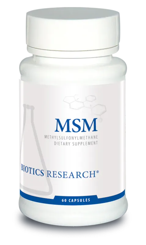 MSM 60 capsules Biotics Research