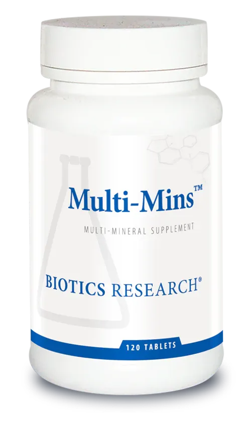 Multi-Mins™ (Potent Mineral Combination) 120 tablets  Biotics Research