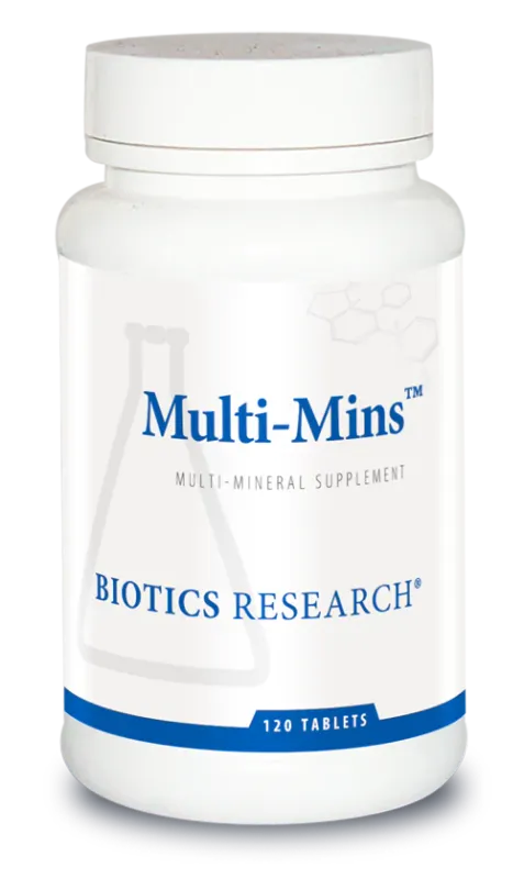 Multi-Mins™ (Potent Mineral Combination) 120 tablets  Biotics Research