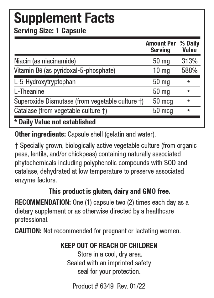 Neuro-5-HTP Plus 90 capsules  Biotics Research