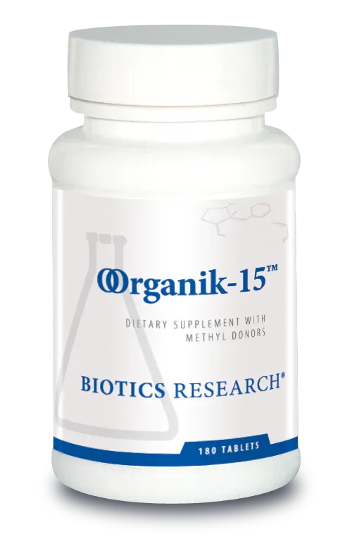 OOrganik-15 180 tablets  Biotics Research