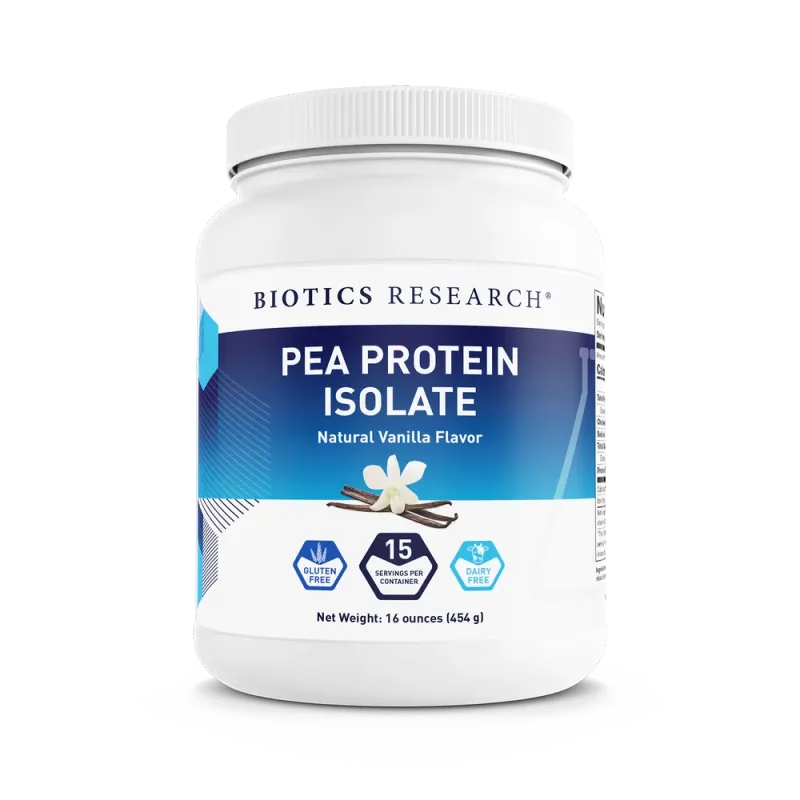 Pea Protein Isolate 454 gr  Biotics Research