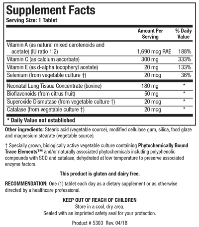 Pneuma-Zyme 100 tablets    Biotics Research