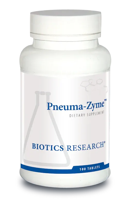 Pneuma-Zyme 100 tablets    Biotics Research