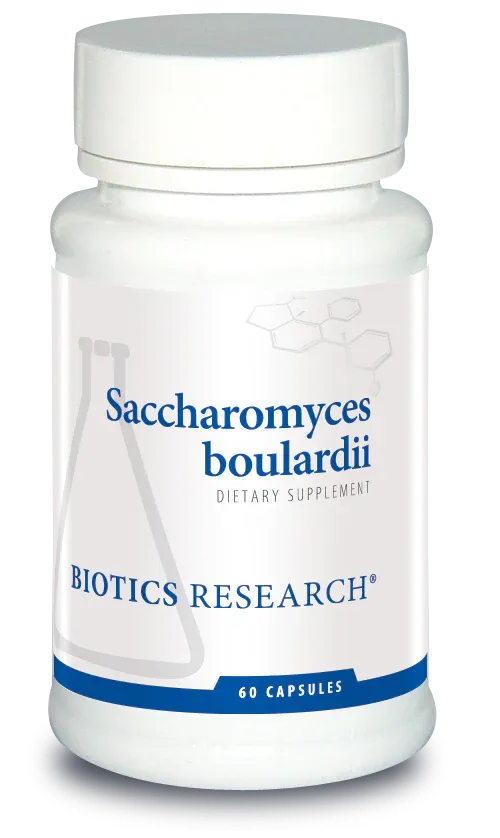 Saccharomyces boulardii 60 capsules   Biotics Research