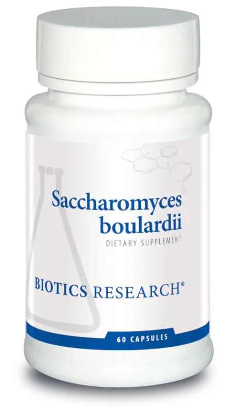Saccharomyces boulardii 60 capsules   Biotics Research