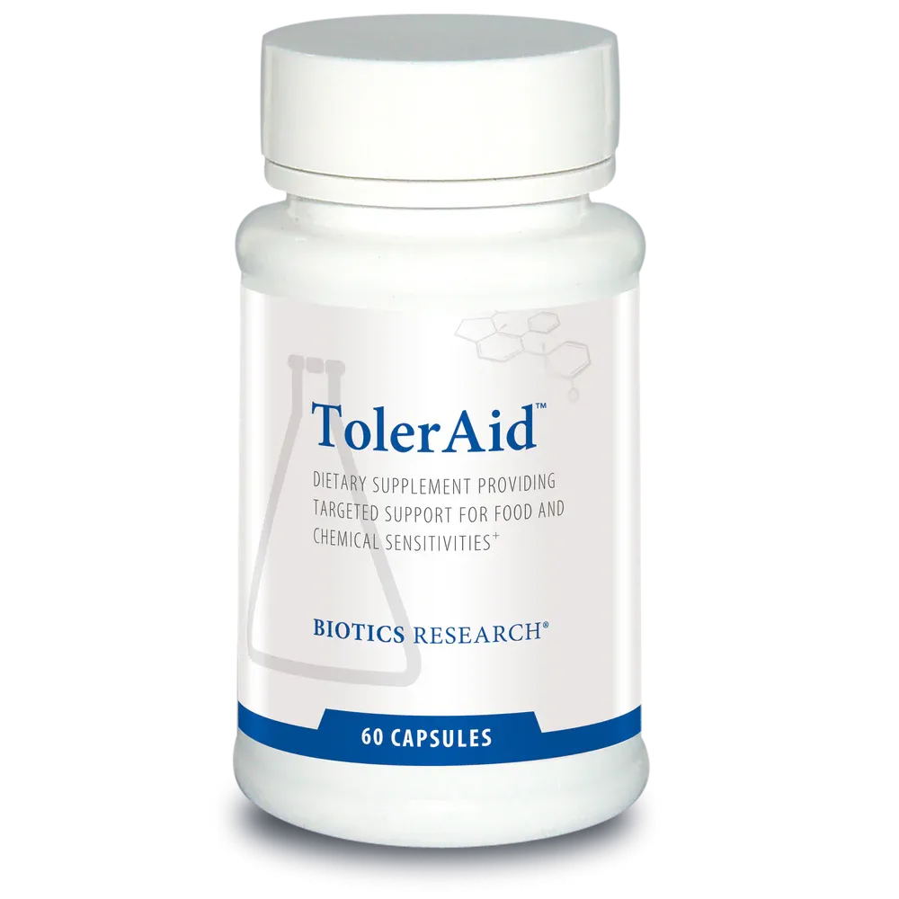 TolerAid 60 capsules  Biotics Research