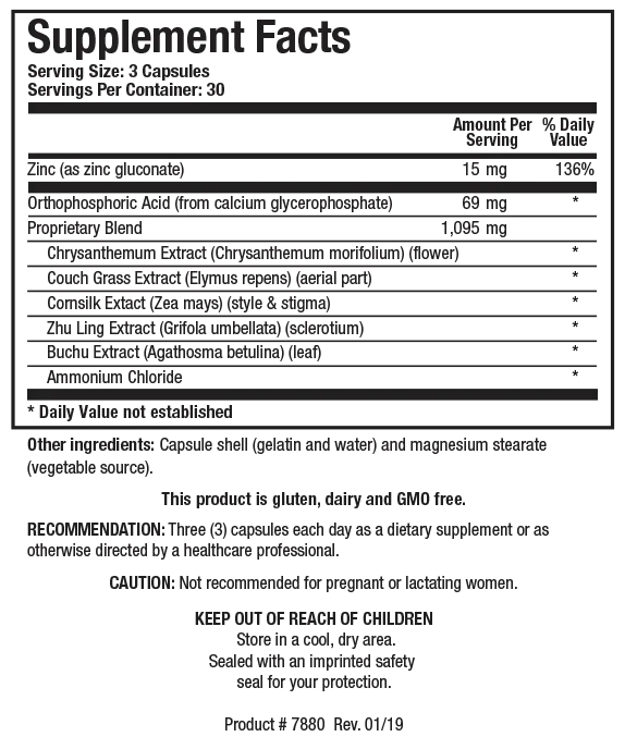 UT Complex 90 capsules  Biotics Research