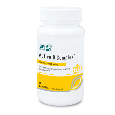 ACTIVE B COMPLEX 60 CAPSULES SFI HEALTH