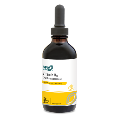 VITAMIN B12 LIQUID (METHYLCOBALAMIN) 5 MG 120  ml SFI HEALTH