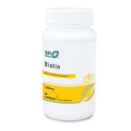 BIOTIN 5000 mcg 90 CAPSULES SFI HEALTH