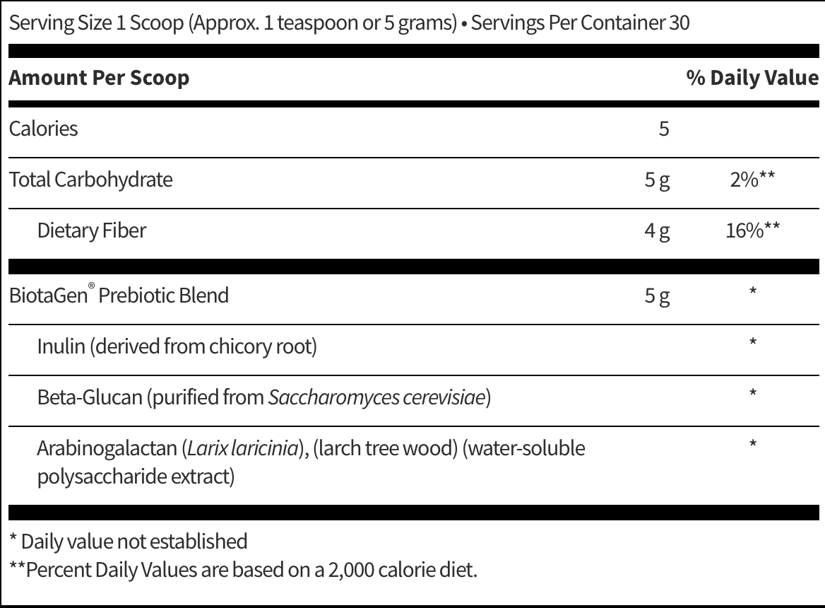 Ther-Biotic BiotaGen Powder 150 gr SFI HEALTH