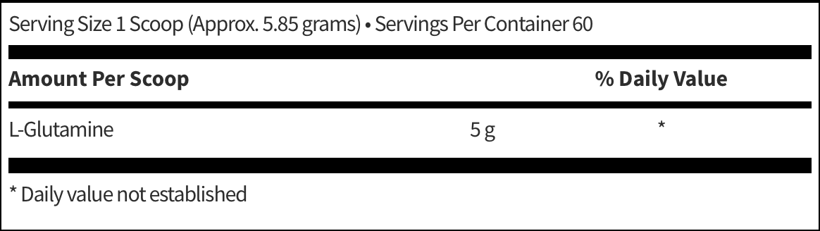 L-Glutamine (powder)  351 gr SFI HEALTH