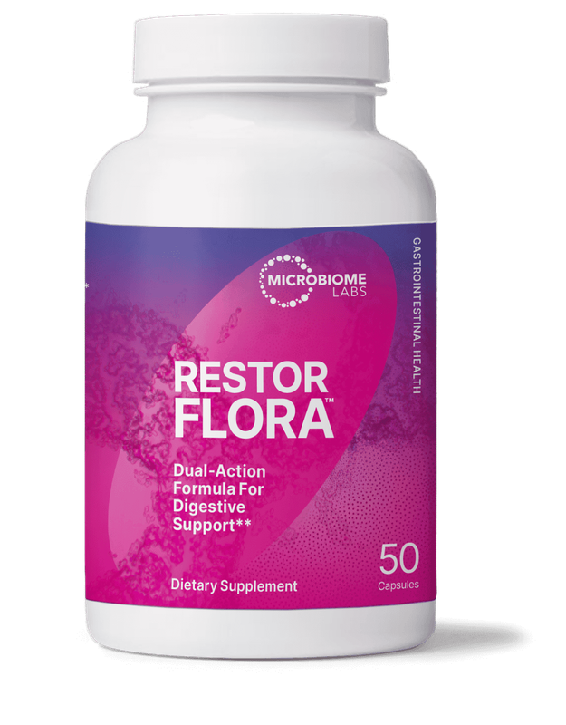 RestorFlora 50 capsules Microbiome Labs