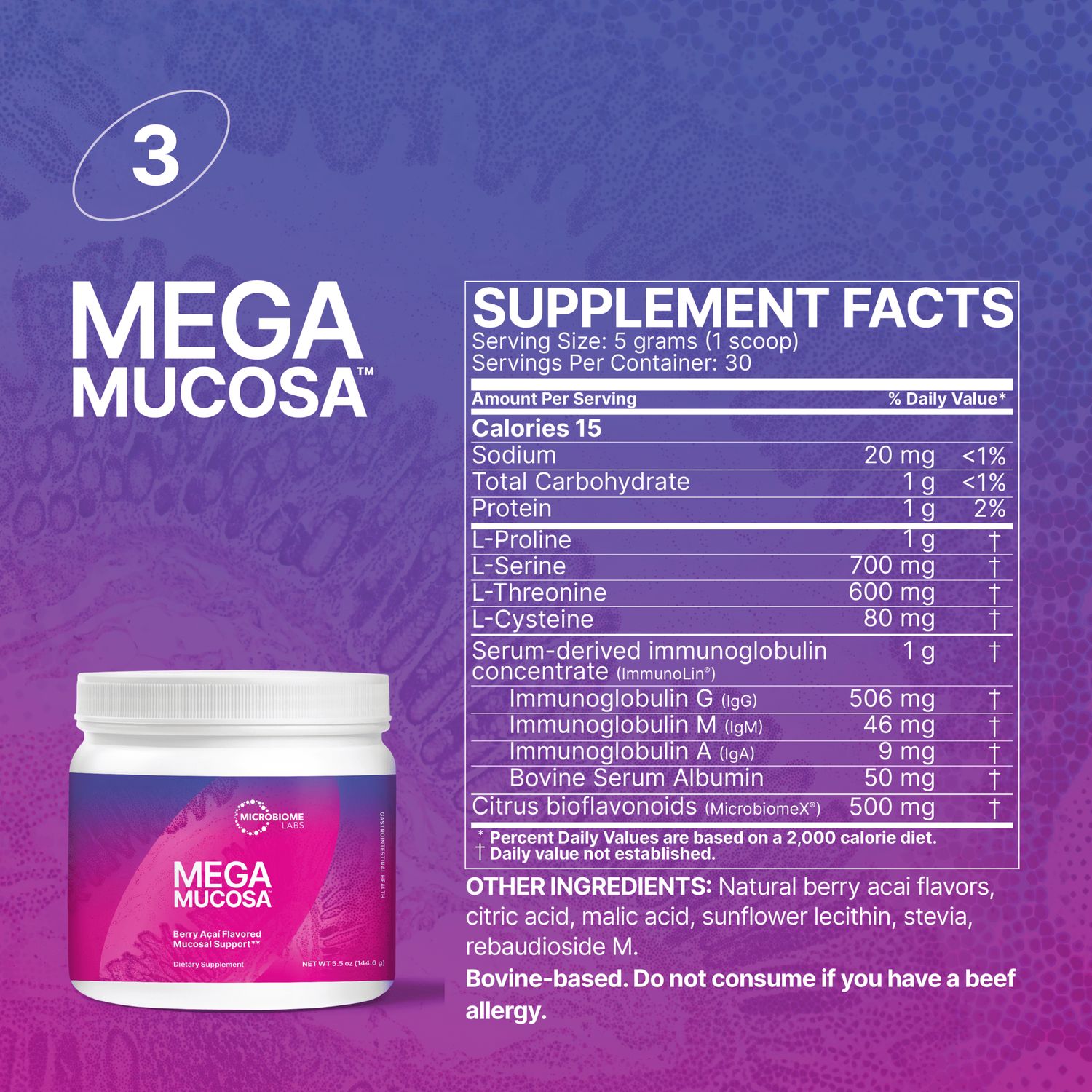 Total Gut Restoration Kit 3 (MP Caps MM Powder) Microbiome Labs