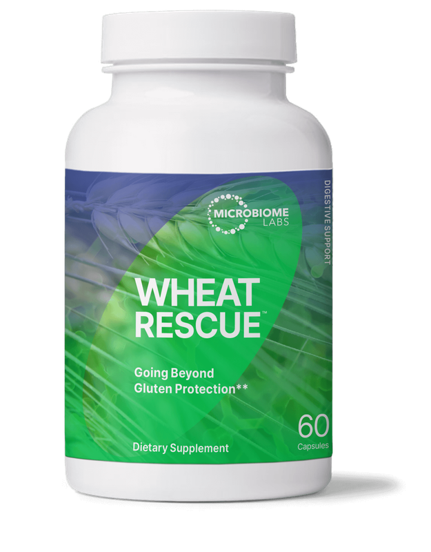 WheatRescue 60 capsules Microbiome Labs