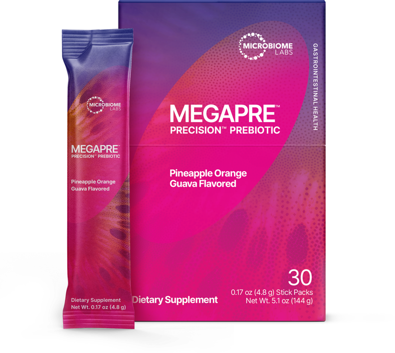 MegaPre Stick  30 Packs  MICROBIOME LABS
