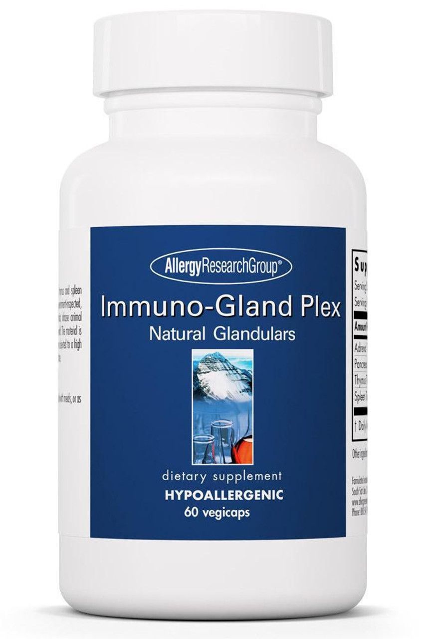 Immuno-Gland Plex 60 vegcaps Allergy Research Group