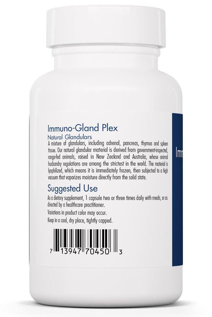 Immuno-Gland Plex 60 vegcaps Allergy Research Group