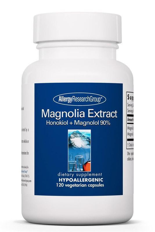 Magnolia Extract  120 Vegetarian Caps  Allergy Research Group