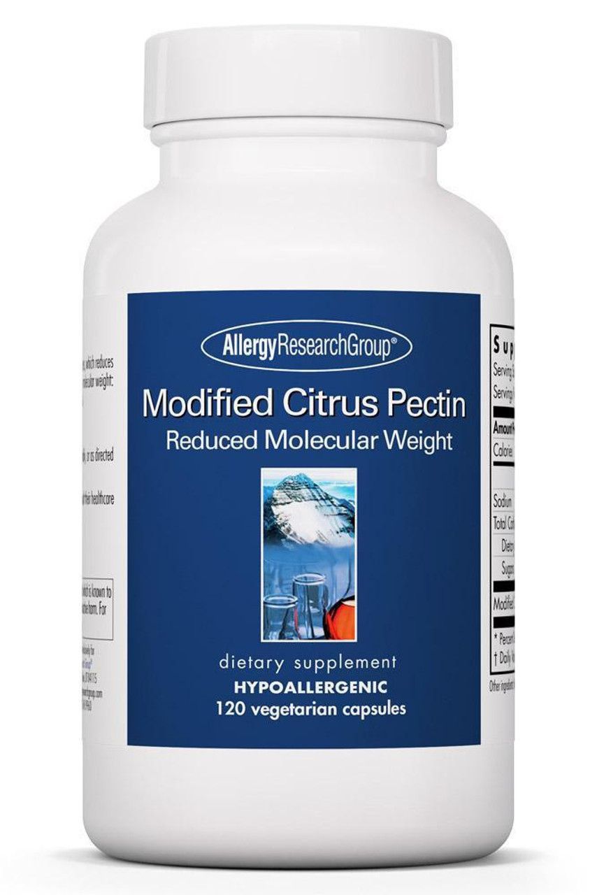 Modified Citrus Pectin 120 Vegetarian Capsules  Allergy Research Group