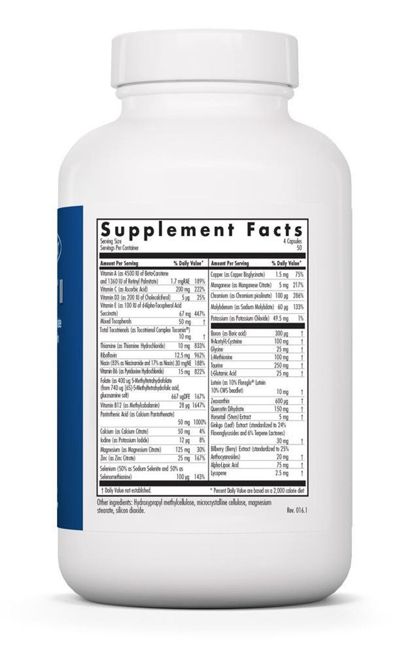 OcuDyne II 200 vegcaps Allergy Research Group