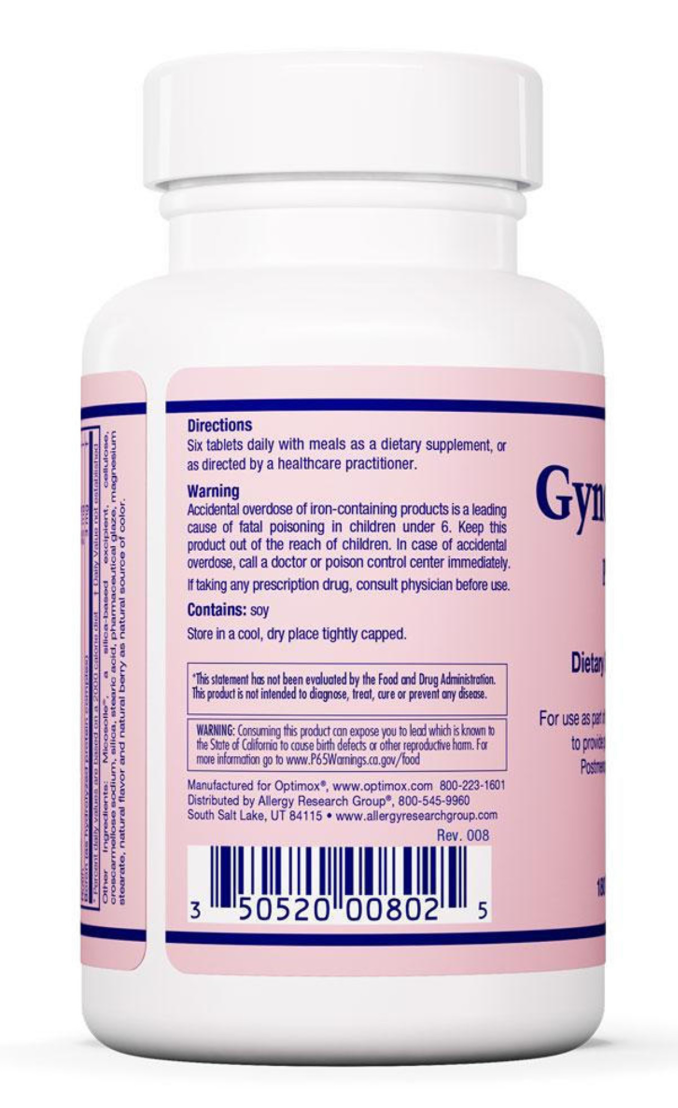 Gynovite 180 Tablets Optimox